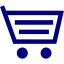 navy blue cart 27 icon