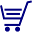 navy blue cart 66 icon