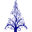 navy blue christmas 16 icon