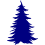 navy blue christmas 53 icon