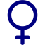 navy blue female 3 icon