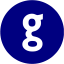 navy blue github 4 icon