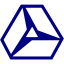 navy blue google drive icon