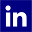 navy blue linkedin 2 icon