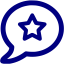 navy blue popular topic icon