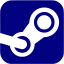 navy blue steam icon