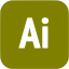 olive adobe ai icon