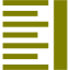 olive align right 2 icon