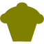 olive cupcake 2 icon