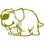 olive dog 30 icon