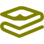 olive foil space blanket icon