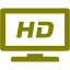 olive hdtv icon