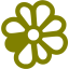 olive icq icon