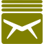 olive inbox 7 icon