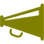 olive megaphone icon