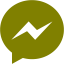 olive messenger icon