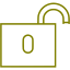 olive padlock 11 icon