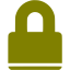 olive padlock 3 icon