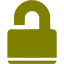 olive padlock 4 icon