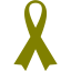 olive ribbon 5 icon
