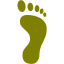 right footprint