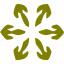 olive snowflake 20 icon