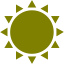 olive sun 6 icon