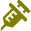 olive syringe icon