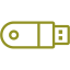 olive usb 3 icon