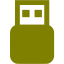 olive usb on icon