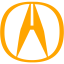 orange acura icon