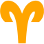 orange aries icon