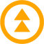 orange arrow 166 icon