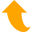 orange arrow 181 icon