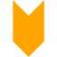 orange arrow 233 icon