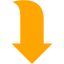 orange arrow 238 icon