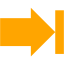 orange arrow 5 icon