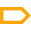 orange arrow 50 icon