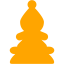 orange bishop icon