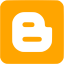 orange blogger 3 icon