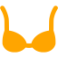 orange bra icon