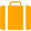 orange briefcase icon