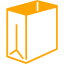 orange cart 12 icon