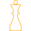 orange chess 35 icon