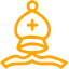 orange chess 48 icon