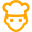 orange cook icon