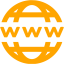 orange domain icon