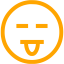 orange emoticon 36 icon