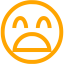 orange emoticon 52 icon