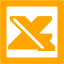 orange excel icon